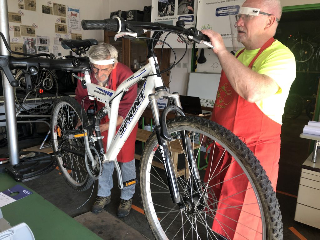 Réparation subventionnée d'un vélo