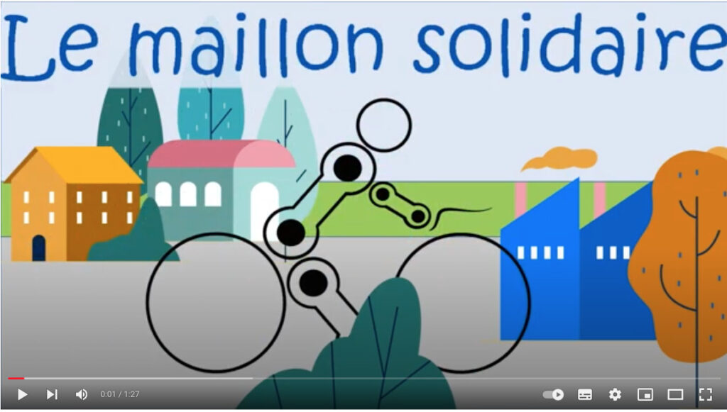 Youtube vidéo présentation Maillon Solidaire